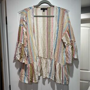 Boutique Pinstripe Cardigan